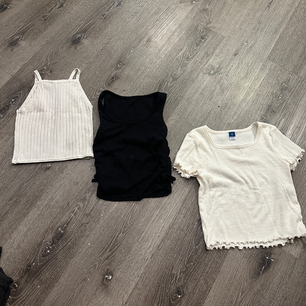 Set of 3 girls tank top bundle lot